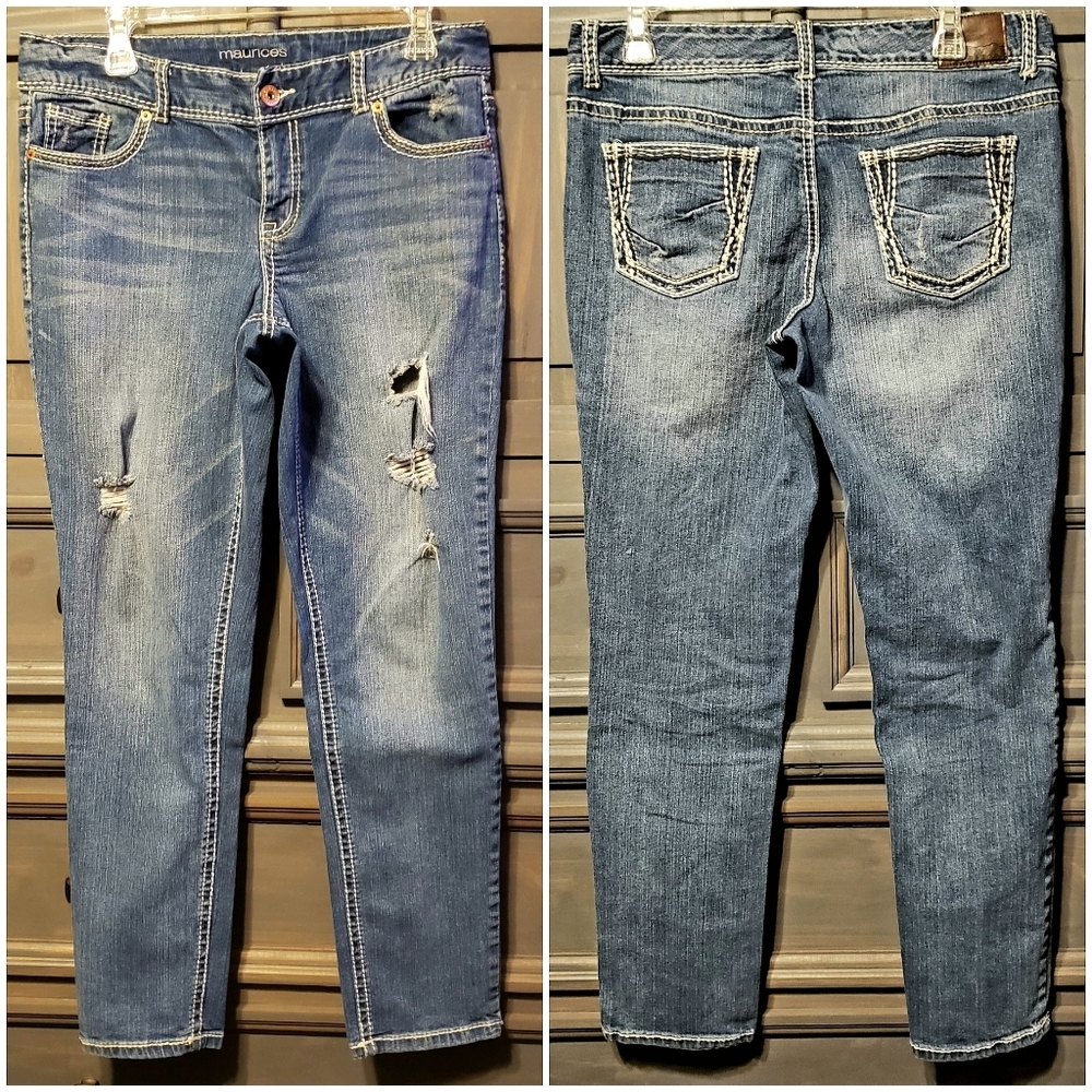 Maurice's skinny jean sz-9/10